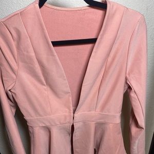 Peplum blazer